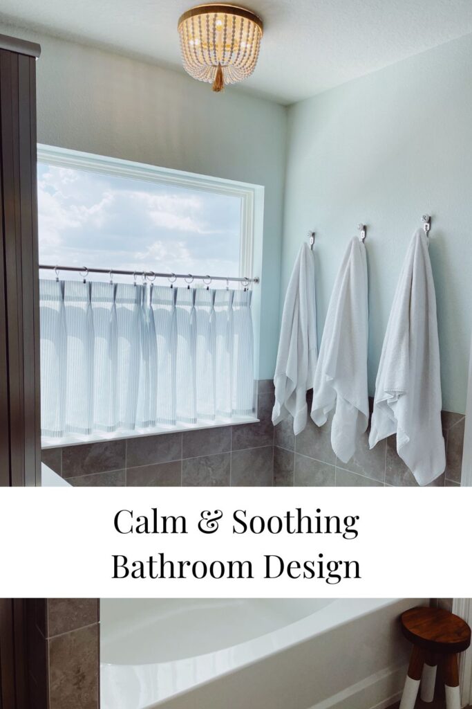 Calm & Soothing Bathroom Design